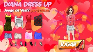 DIANA vestir a la moda  - Juegos de vestir screenshot 2