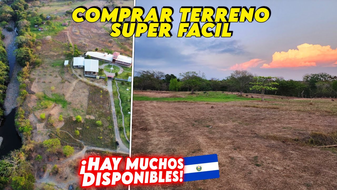 🚨 PROXIMAMENTE TERRENOS GRANDES AL CREDITO DE DIFERENTES PRECIOS EN EL SALVADOR 🇸🇻 ¡SIN INTERESES!