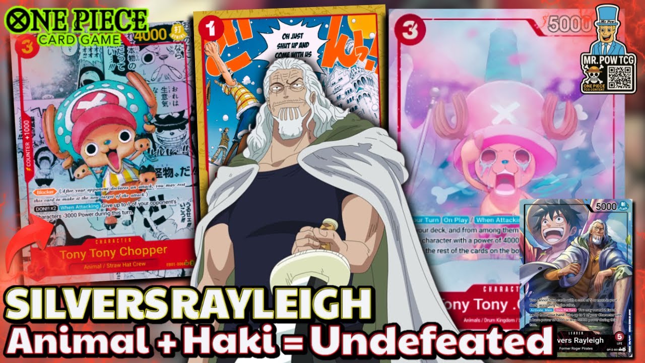 Animal Rayleigh is UNSTOPPABLE!  | One Piece TCG Deck Profile