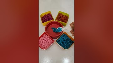 Smashing Wooden balls sorting ASMR #shorts