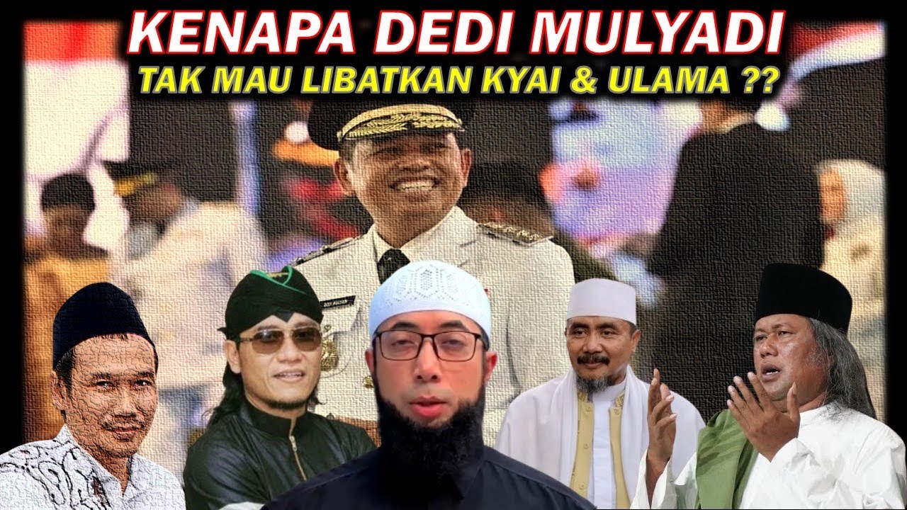 BAPAK AING TAK MAU LIBATKAN ULAMA AGAMA❓❓ POLITISASI AGAMA KYAI JADI TIM SUKSES KEMENANGAN PEMILIHAN