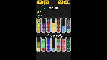 ball sort puzzle level 1829