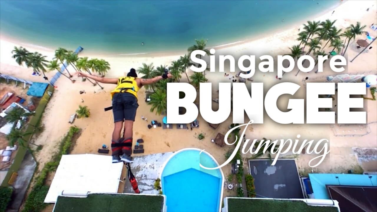 BUNGEE JUMPING IN SINGAPORE YouTube