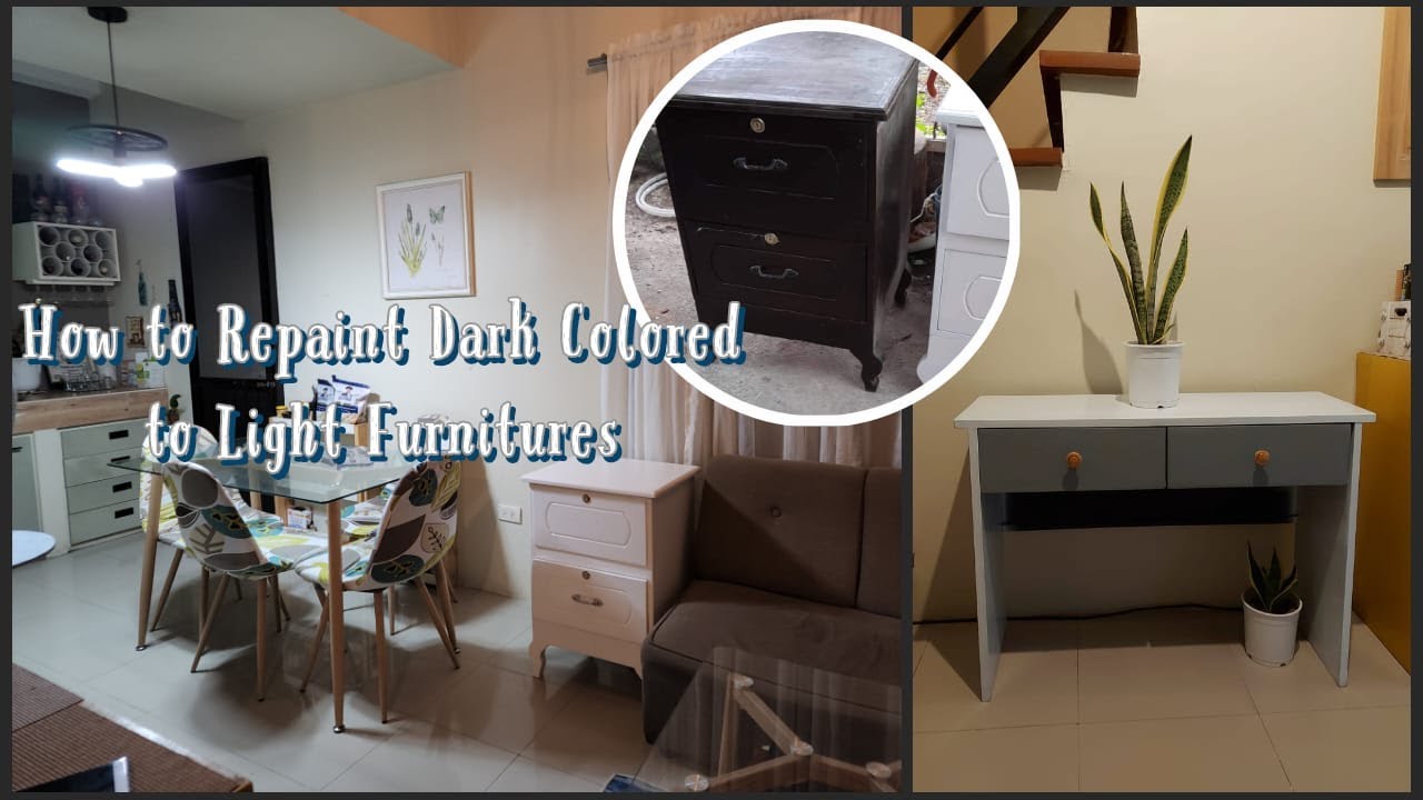 Makinis na Repaint ng Cabinet/ Furnitures; How to Achieve Smooth Wood Surface Repainting 