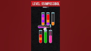 Level : 56 impossible 🍾🍾 !! color water short gameplay !! white shorts