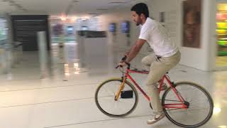 William Steals A Bike