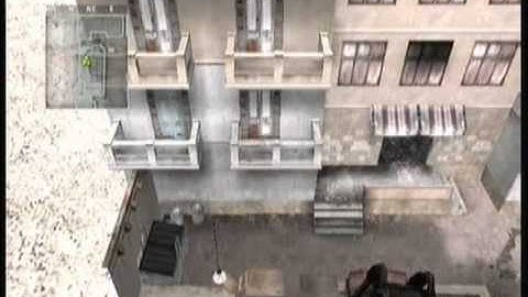 Crossfire on top of buildings glitch tutorial