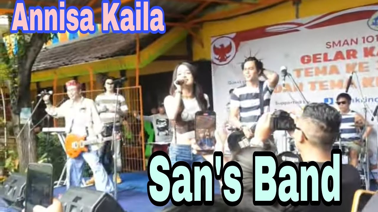 Annisa Kaila dan San's Band Gelar Karya di SMA 101 JAKARTA BARAT