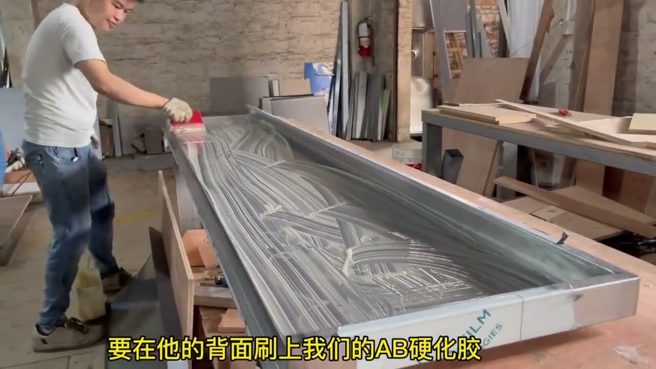 Manufacturing process of stainless steel cabinet countertops