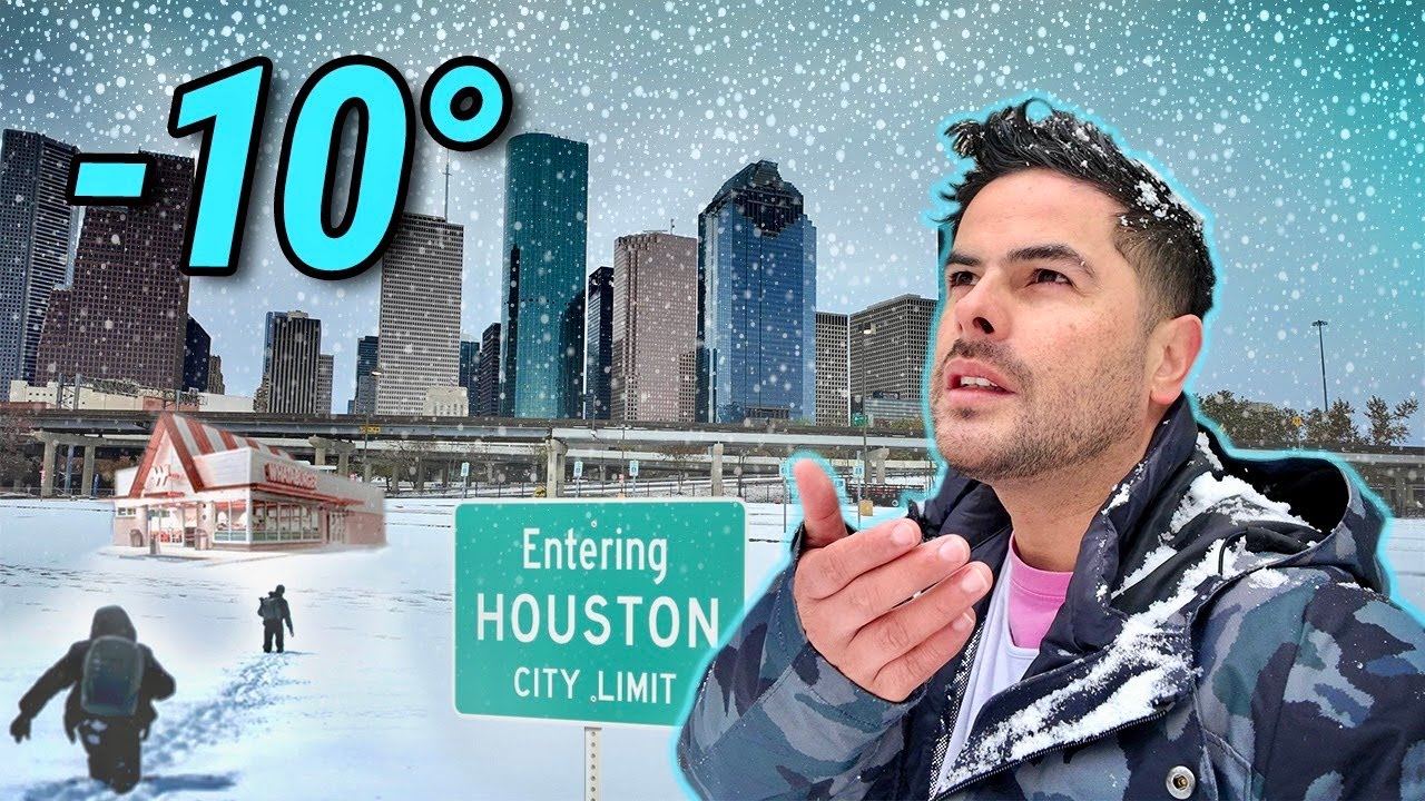 Houston Bajo Cero ❄️ Así Se Vivió la histórica Tormenta invernal