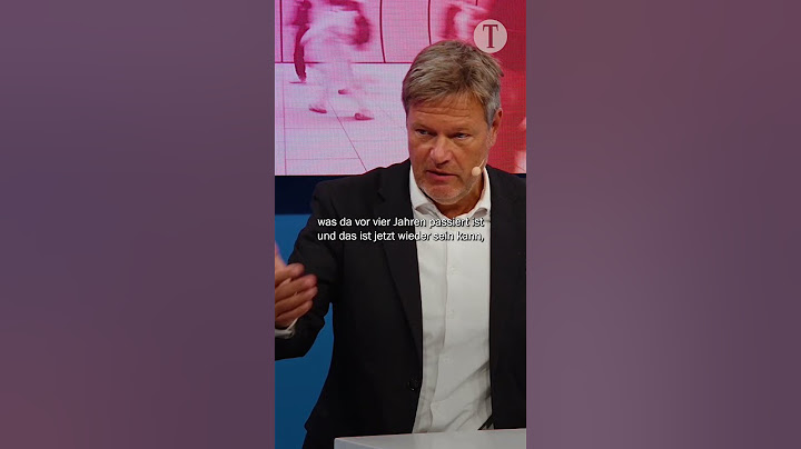 US-Wahlprognose von Robert Habeck | Kamala Harris vs. Donald Trump 2024