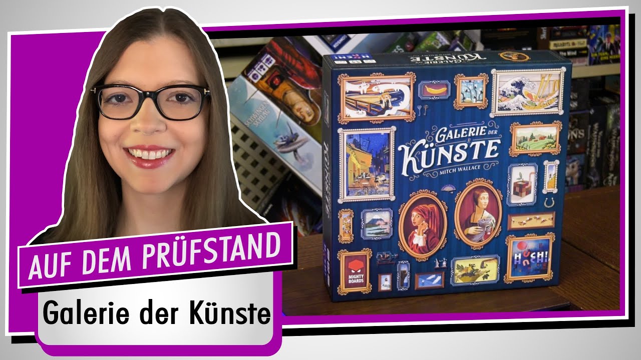 Spiel doch mal GALERIE DER KÜNSTE! - Brettspiel Rezension Meinung Test #487