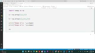 NumPy Broadcasting Explained (With Simple Example) 🔥