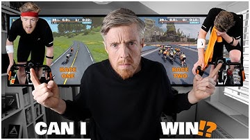 TWO Zwift races in ONE day... don