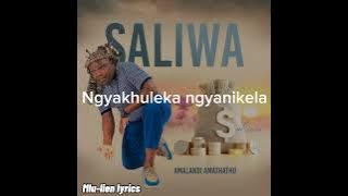 Saliwa - Amalandi amathathu (Lyric video)
