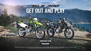 All-New 2021 KLX300 Dual-Sport Motorcycle Product Walk Around