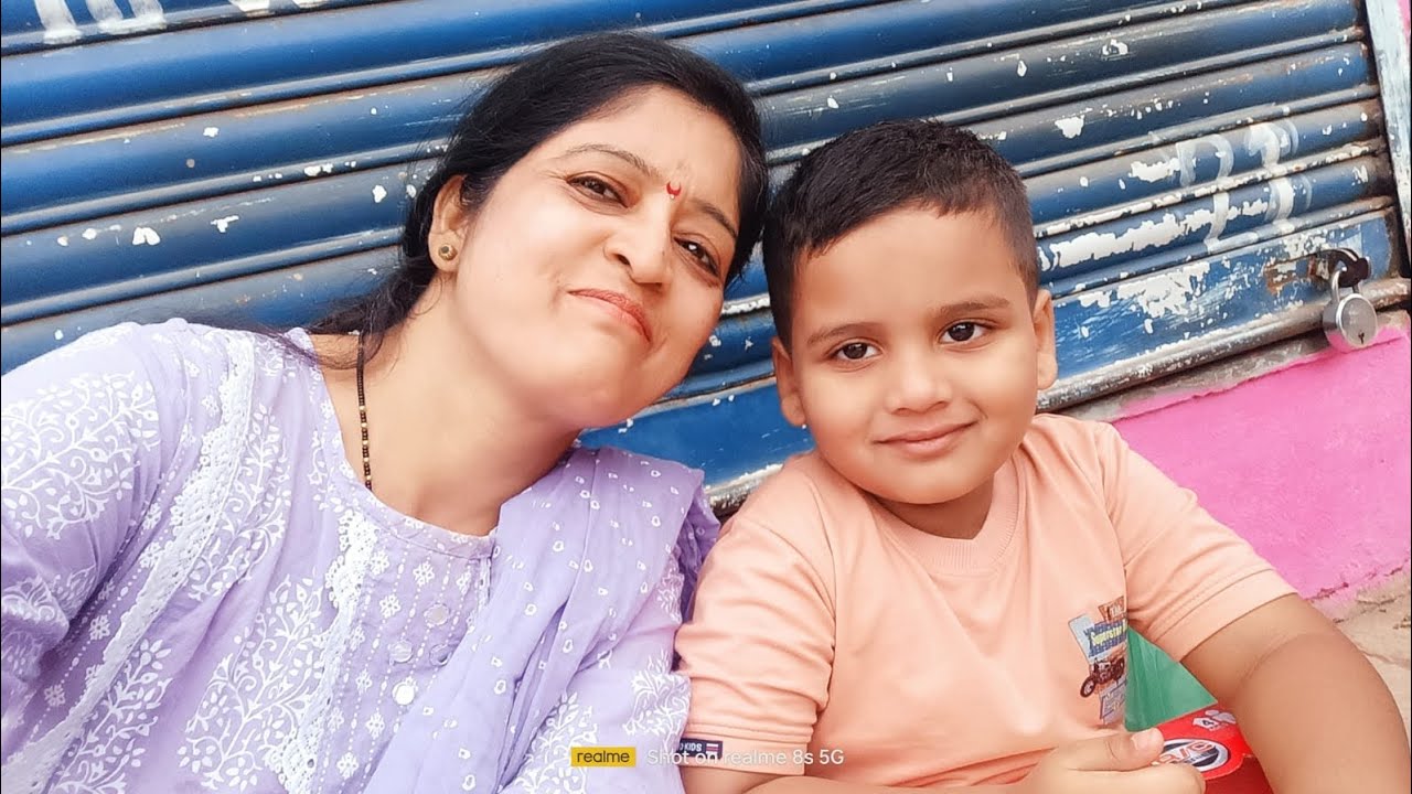 अदु ला आज गॅदरिंग ची सुट्टी,🤞😃 नवीन बँक नेक डिझाईन,गाजर हलवा रेसीपी.