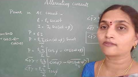 6.Alternating current : power factor,wattless current