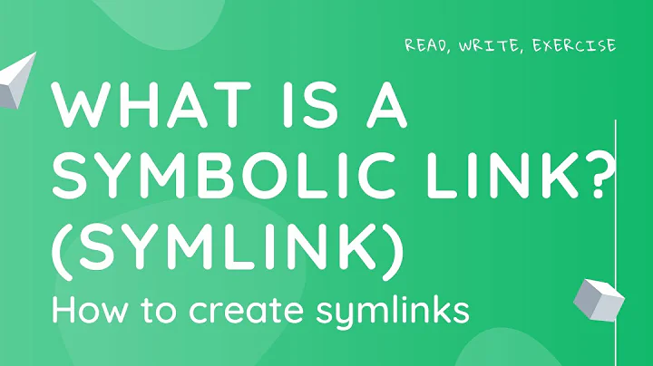 What is a symbolic link (symlink)?