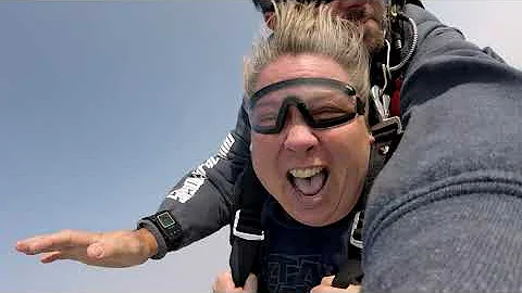 Denise Whitley's Tandem skydive!