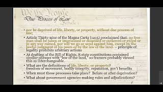 The US Constitution the 5TH Amendment Explained