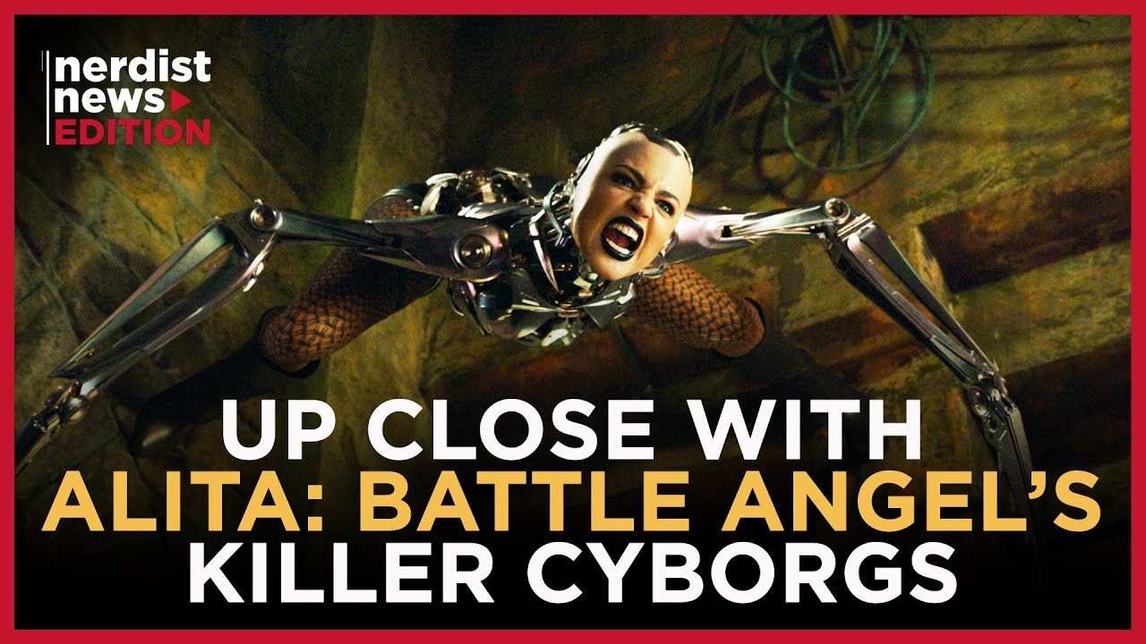 Becoming a Cyborg in Alita: Battle Angel (Nerdist News Edition) - YouTube