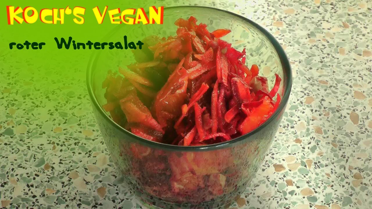 roter Wintersalat - Salate zum Grillen - vegane Rezepte von Koch&amp;#39;s ...