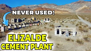 ABANDONDED BEFORE IT OPENED! Elizalde Cement Plant Nye County Nevada Carrara White Marble #explore