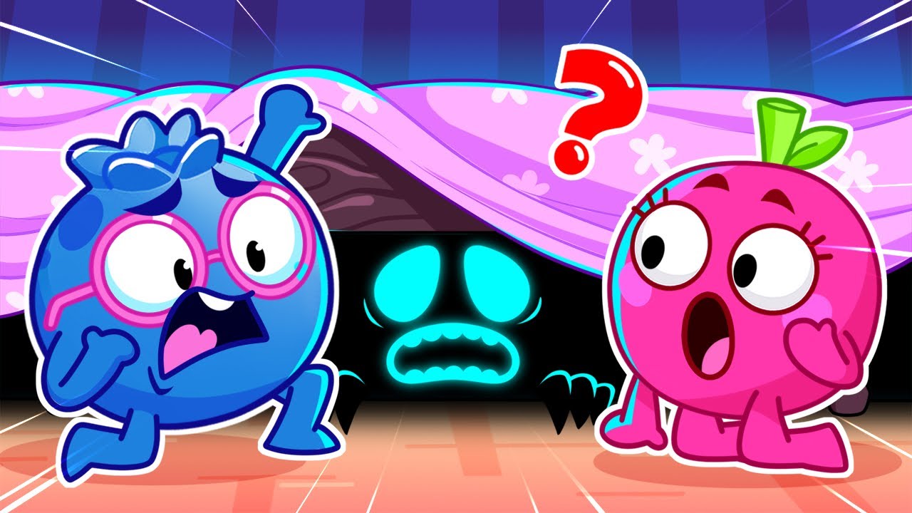 Monster Under the Bed Song 🛏️😨👻 Don't be Scared VocaVoca Karaoke 🥑🎶