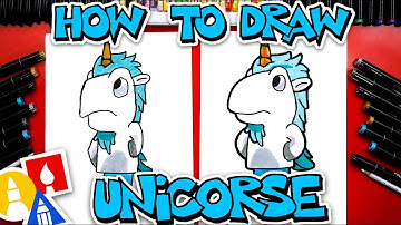 How To Draw Unicorse From Bluey