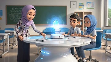 video animasi rotasi dalam transformasi geometri