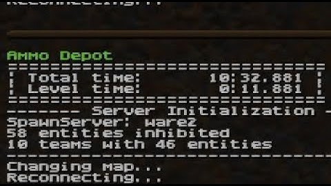 Quake II: Ammo Depot (bunk1) (second pass) in 11.881s
