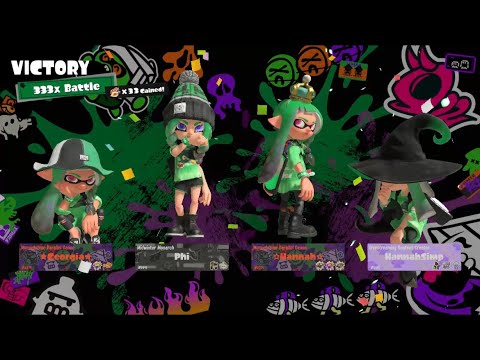 I Won A 333x Battle! (Team Wizards) | Splatoon 3 Splatoween 2024