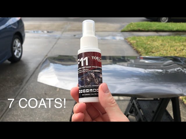 TopCoat F11 - 7 Coats Performance Test & 2 Weeks Durability