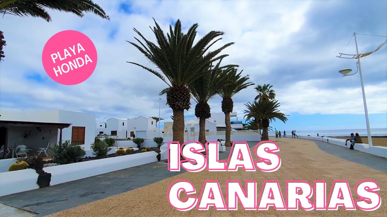 PLAYA HONDA LANZAROTE 💙una de las playas el mas bonitas de la isla.🛥🌊😍🌴 YouTube