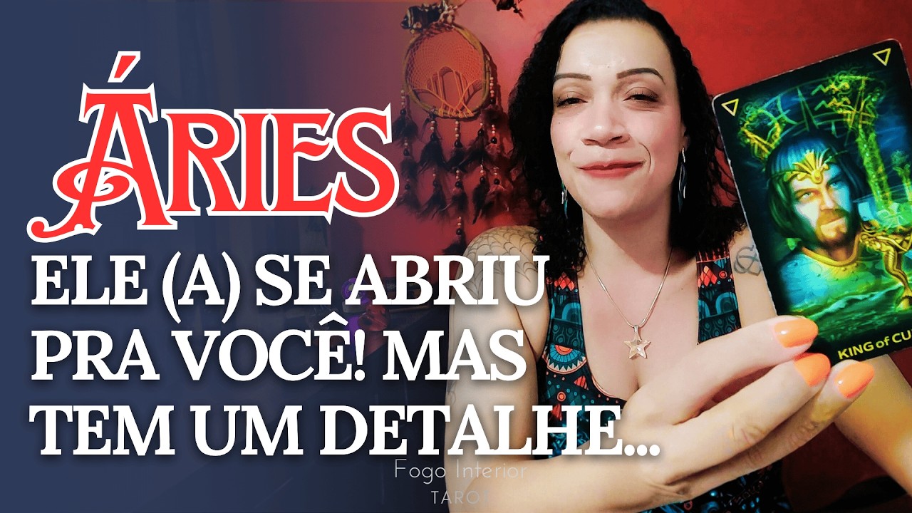 ♈ÁRIES AMOR❤️‍🔥ELE(A) ESTÁ ABERTO PRA VOCÊ — PARE DE SE ESCONDER! A CONEXÃO PODE SE APROFUNDAR MUITO