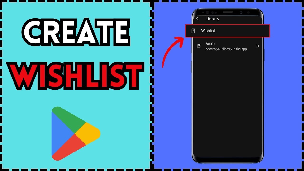 How to Create a Wishlist on the Google Play Store (2024) - YouTube