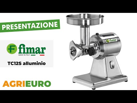Fimar TC12S INOX - Tritacarne elettrico - Presentazione