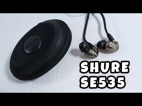 SHURE SE535 レビュー】動画制作などクリエイティブ作業用