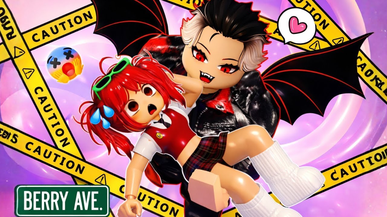 💖 HELP!! How did a Handsome VAMPIRE Fall In LOVE With Me??? | Bunny Berry Roblox