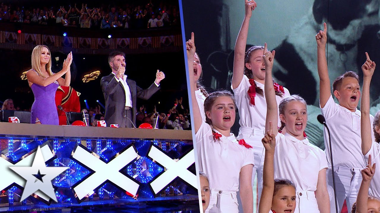 Children's Choir 'Stand Up' for their HEROIC parents | Semi-Finals | BGT  2022