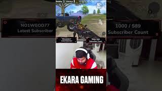STREAMER TEAM vs EKARA 👿 | BGMI LIVE