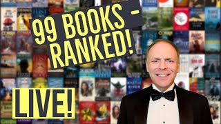99 Books from 2024 - RANKED LIVE! + 10K Sub Celebration!