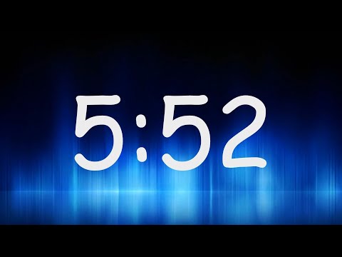 5:52 Minutes Timer / Countdown from 5min 52sec