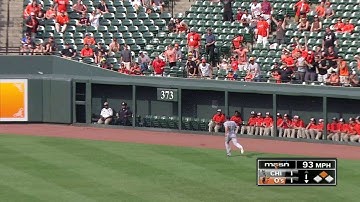 CWS@BAL: Davis scores Paredes with ground-rule double
