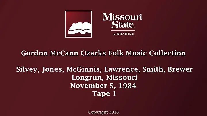 McCann: Silvey, Jones, Brewer, November 5, 1984