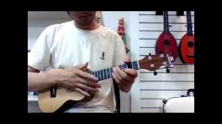 James hill Billlie Jean ukulele tutorial chords