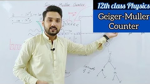 Geiger Muller counter |GM counter |class 12 physics | BS physics | nuclear physics| physics ka safar