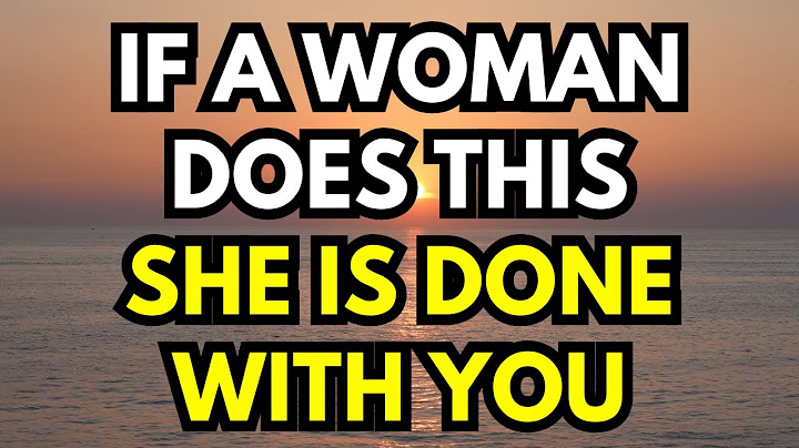 If A Woman Is Done With You, You Will See These 6 Signs #relationship #relationshipadvice