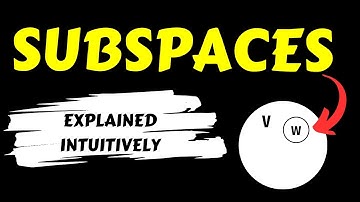 What is a Subspace? | Linear Algebra